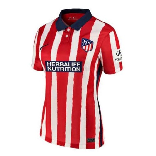 Camiseta Atletico Madrid Replica Primera Ropa Mujer 2020/21